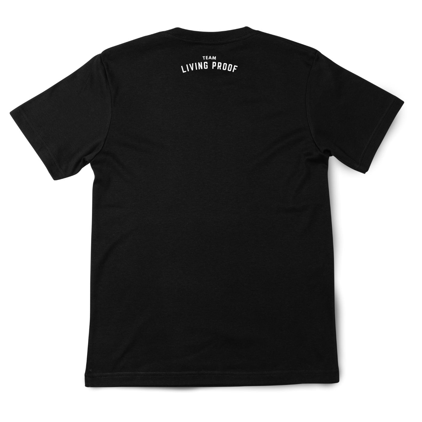 TEAM LIVING PROOF CURVED LOGO TEE