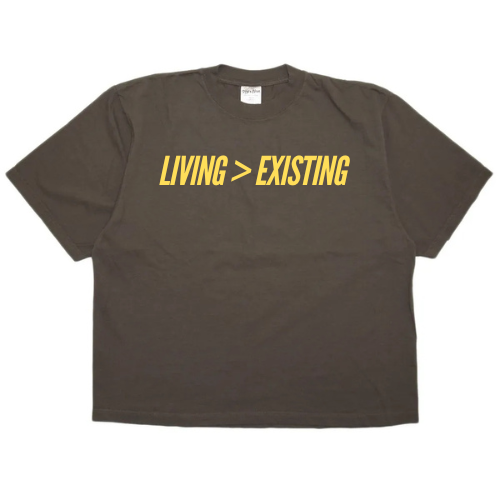 LIVING > EXISTING (Drop Shoulder Tee)