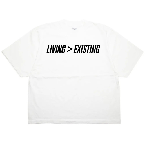 LIVING > EXISTING (Drop Shoulder Tee)