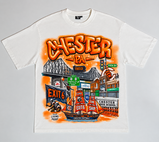 Chester PA Graffiti Tee