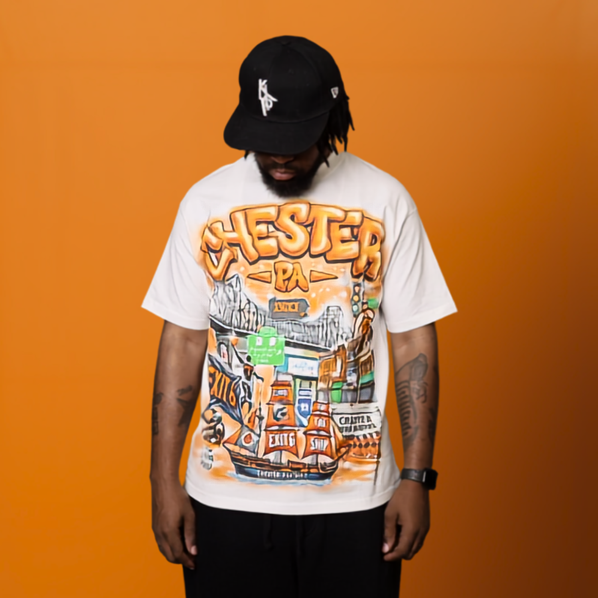 Chester PA Graffiti Tee