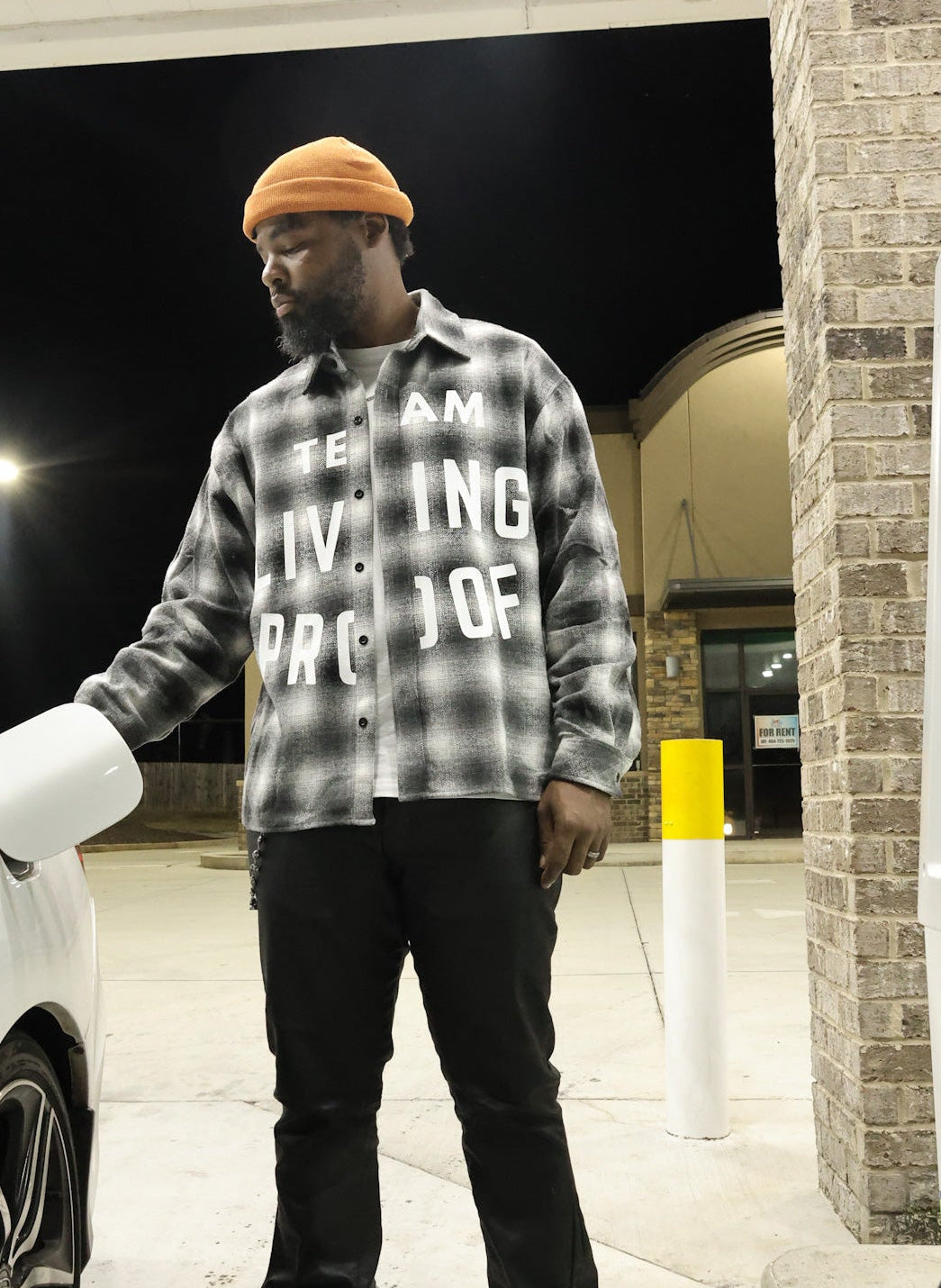 TLP "LIVING IS > EXISTING" FLANNEL